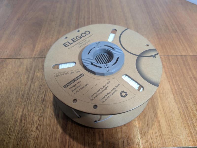 Spool Center Desiccant Holder