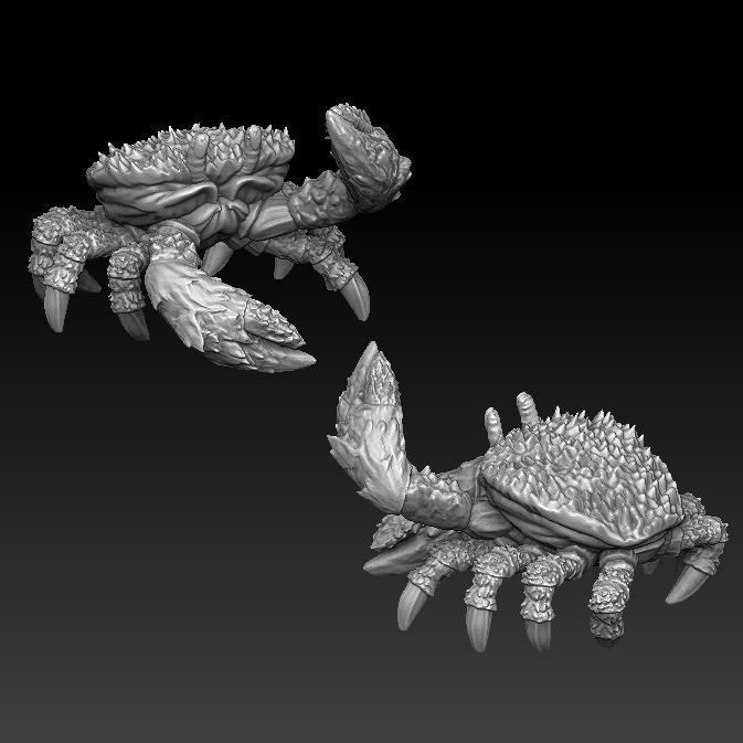 Giant spiked crab