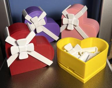 Valentine's Day Heart Gift Box
