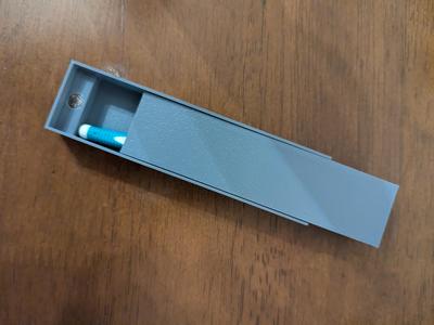 interdental brush magnetic travel box