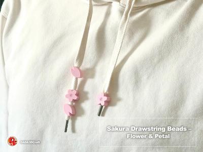 Sakura Drawstring Beads – Flower & Petal