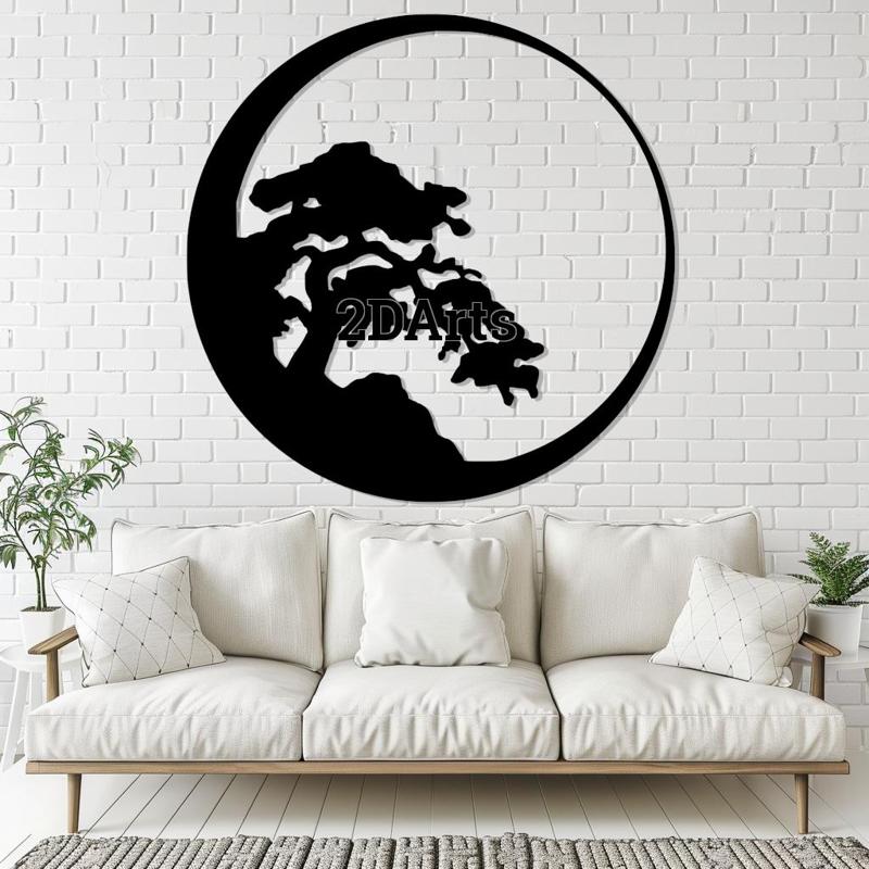 Bonsai 2D Wall Art/Window Art
