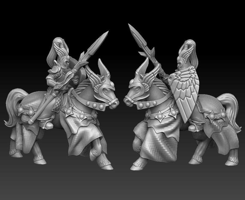 Elf horse rider