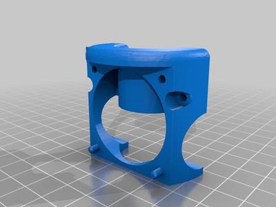 Anycubic Kossel E3D v6 hotend + Sujetacables + ventilador turbina 5015 + Soporte Sensor Z-Min
