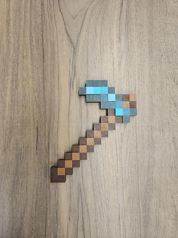 Minecraft Diamond Hoe (NO AMS Needed)