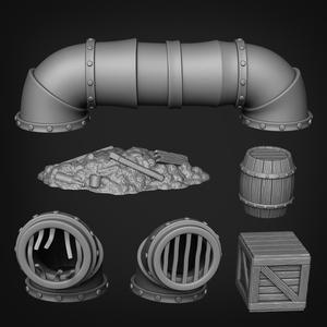 Sewer Scatter Terrain
