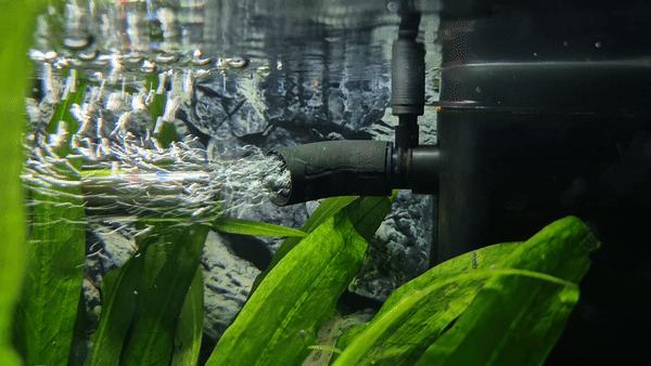 Fluval U2 45 degree water outlet