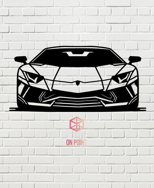 LAMBORGHINI AVENTADOR 1 - WALL ART