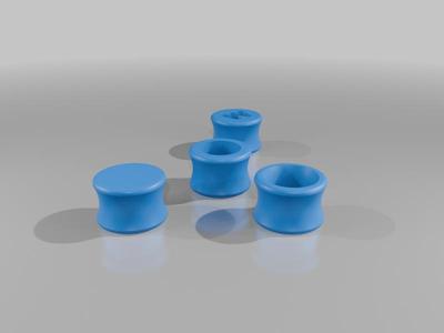 ear gauge - ear tunnel
