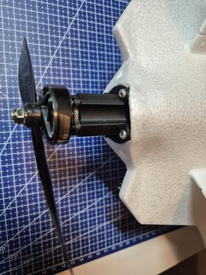 AtomRC Dolphin - 19 motor mounts 19x19 16x16 - base plate, motor mounts, thrust angle wedges