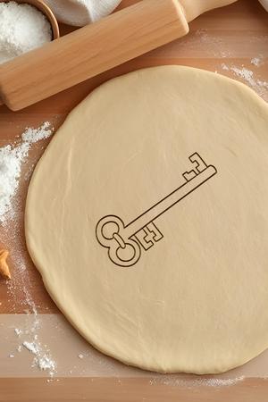 Key Cookie Cutter, Biscuit Cutter