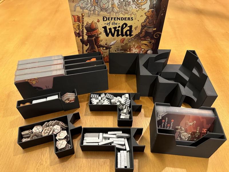 Defenders of the Wild insert