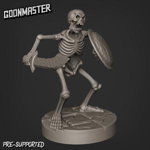 Skeleton - Scimitar Shield