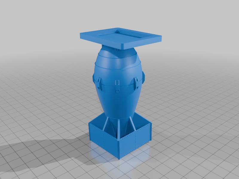 Fat man light base custom feet