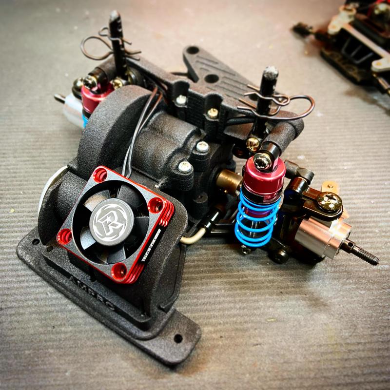 Tamiya FF01 Front Gearbox Assembly