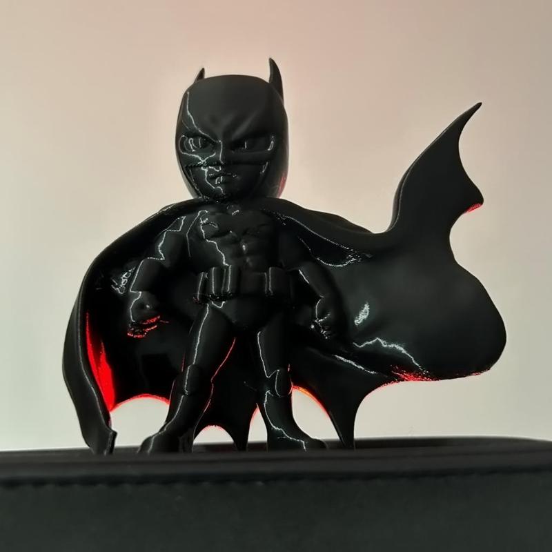 Batman Figure in Chibi Style