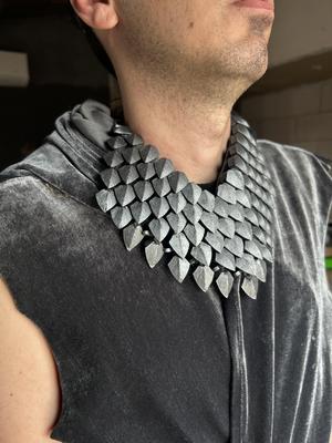Articulated Scalemail necklace
