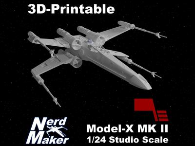 Model-X MK II 1-24 Studio Scale Red 3 -