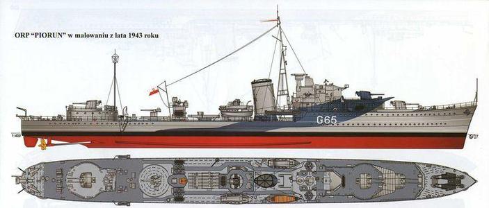ORP Piorun (Royal navy N-class destroyer)