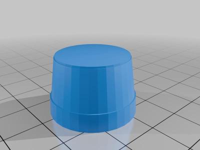 Davies 1400 style knob for guitar pedals