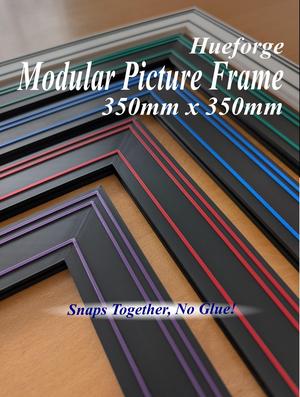 350 x 350mm Modular Picture Frame for Hueforge - TRI TRACK