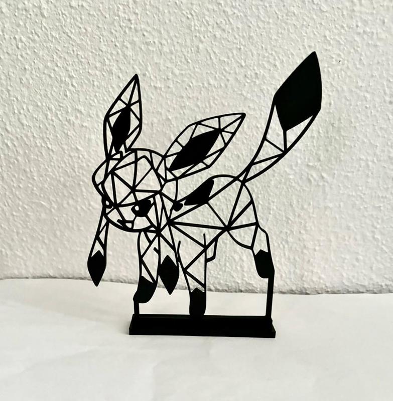 Geometric Glaceon Pokémon