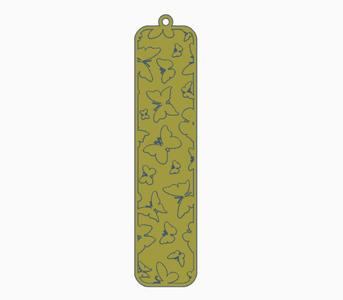 Butterfly Bookmark 5.stl