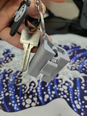 Snap Switch | Snappy Sliding Fidget with Keychain Hole