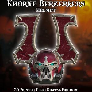 Khorne Berzerkers Wearable Cosplay Helmet Warhammer 40k