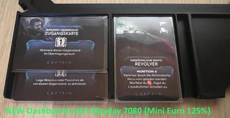 Nemesis Main-Dashboard for Mayday Premium Sleeved Cards