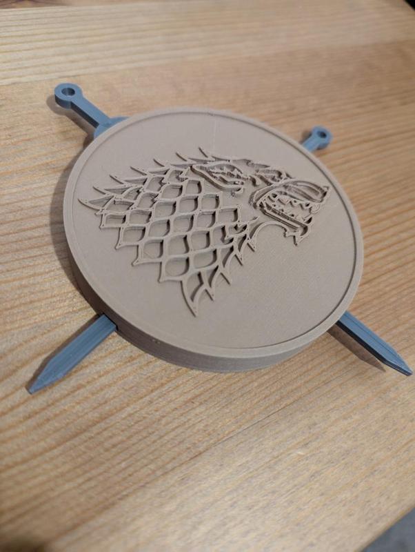 Stark Coaster for Cura (holes all the way through)