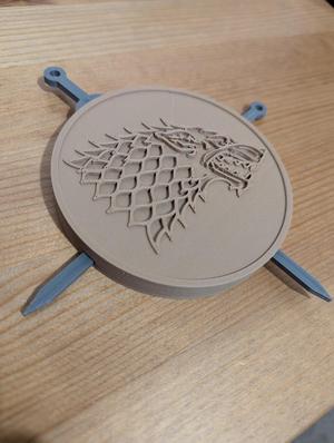 Stark Coaster for Cura (holes all the way through)