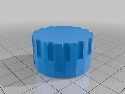 Blank Knob Remix for Ikea DUKTIG