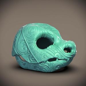  Ornate Blastoise Skull (Pokemon)