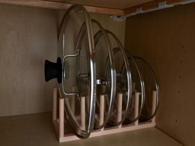 Pots and Pans Lid Rack