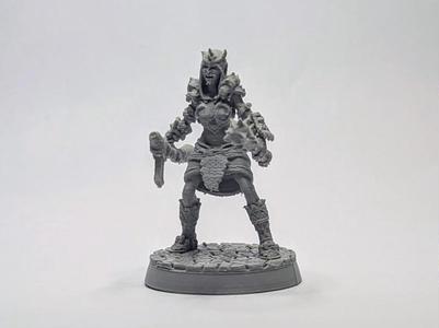 Elven Barbarian – Daily Miniature Challenge