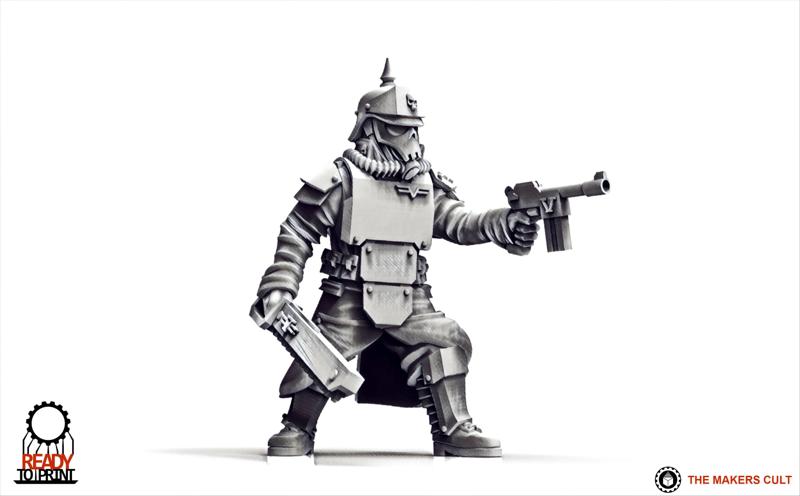 Valour Korps - Shock Sergeant Heinrich