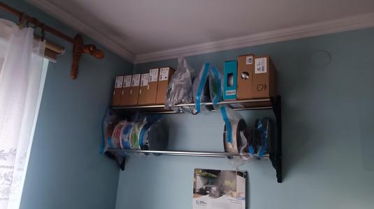 Filament Shelf with Connectors