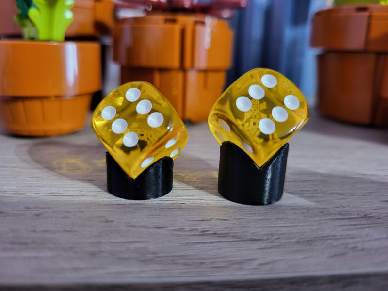 dice stand d6