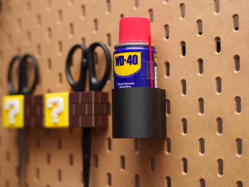 IKEA pegboard - WD-40 - 40ml, inner diameter 48mm