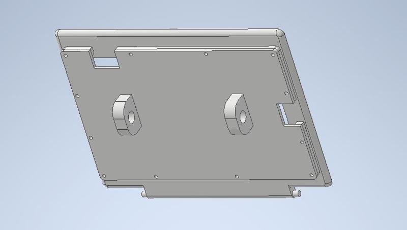 Carcasa Pantalla Nextion NX8048T070