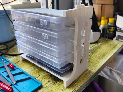 Parts/Components Box Storage Rack