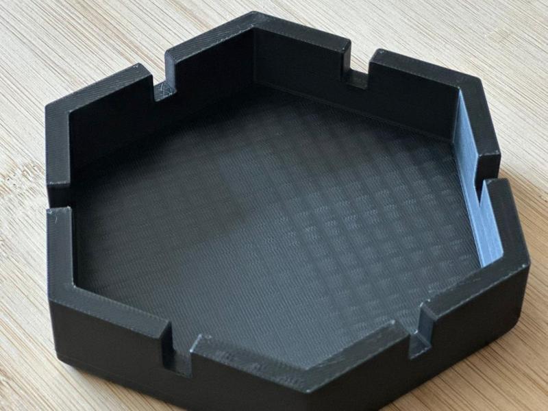 Hex Ashtray / Container / Box / Home Decor