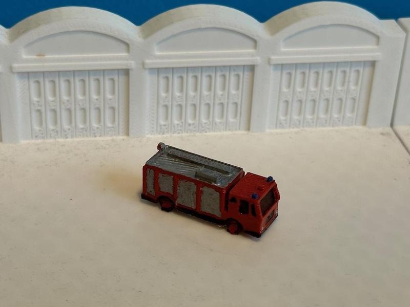 Fire Engine 10 -  Rescue vehicle (z-scale)