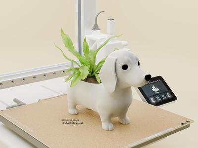 Doggy Plant Pot