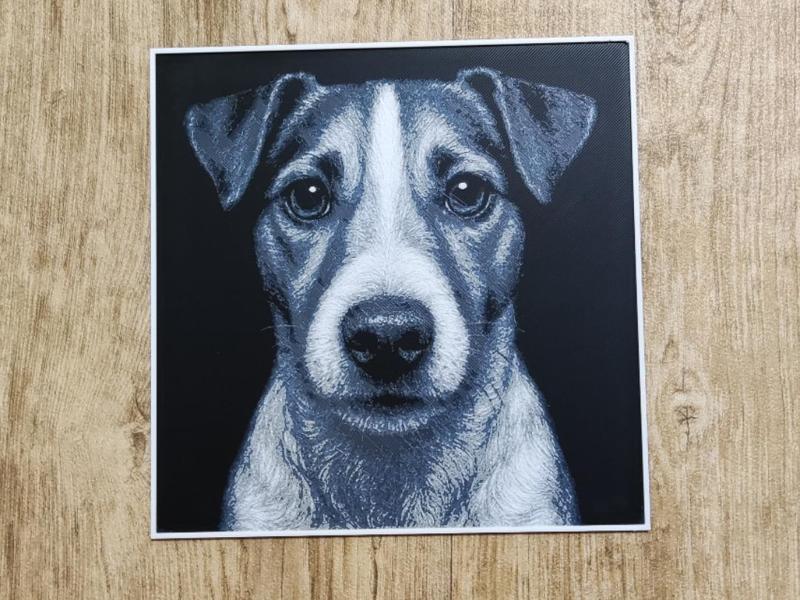 Jack Russell Terrier - hueforge