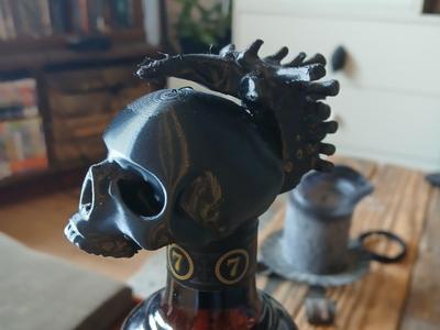 Bottle Cap Skull