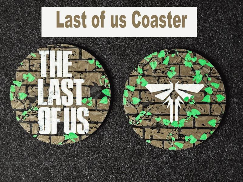 The Last of Us Coaster, two pieces