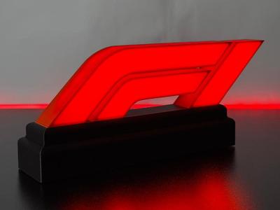 Decorative F1 Logo Led Lamp,F1,Formula1