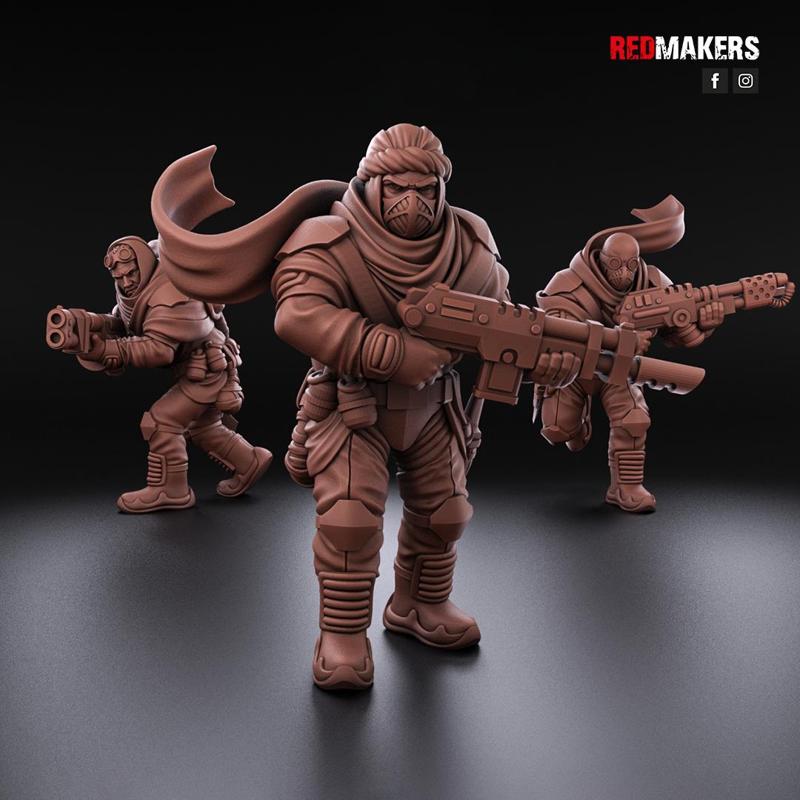 Desert Raiders - Squad of the Imperial Force